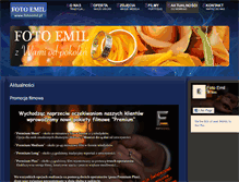 Tablet Screenshot of fotoemil.pl